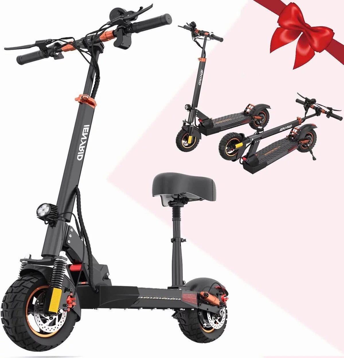 800W Foldable Electric Scooter 28 MPH 22 Miles 10 inch Tires C251