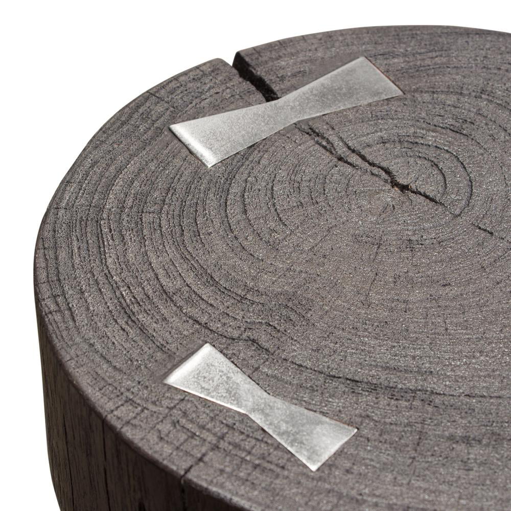 Espresso Accent Table with Mango Wood Top I66992
