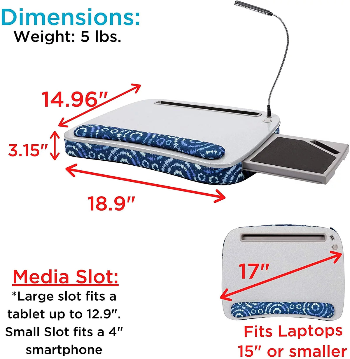 Memory Foam Lap Desk P713623