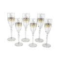 9 in. Flute Glass Set, 6 Piece T18286