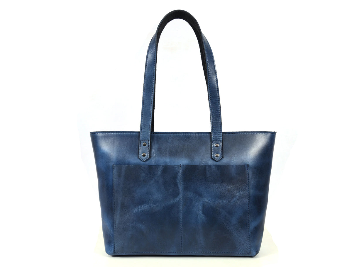 Genuine Leather Shoulder Tote Bag X24427