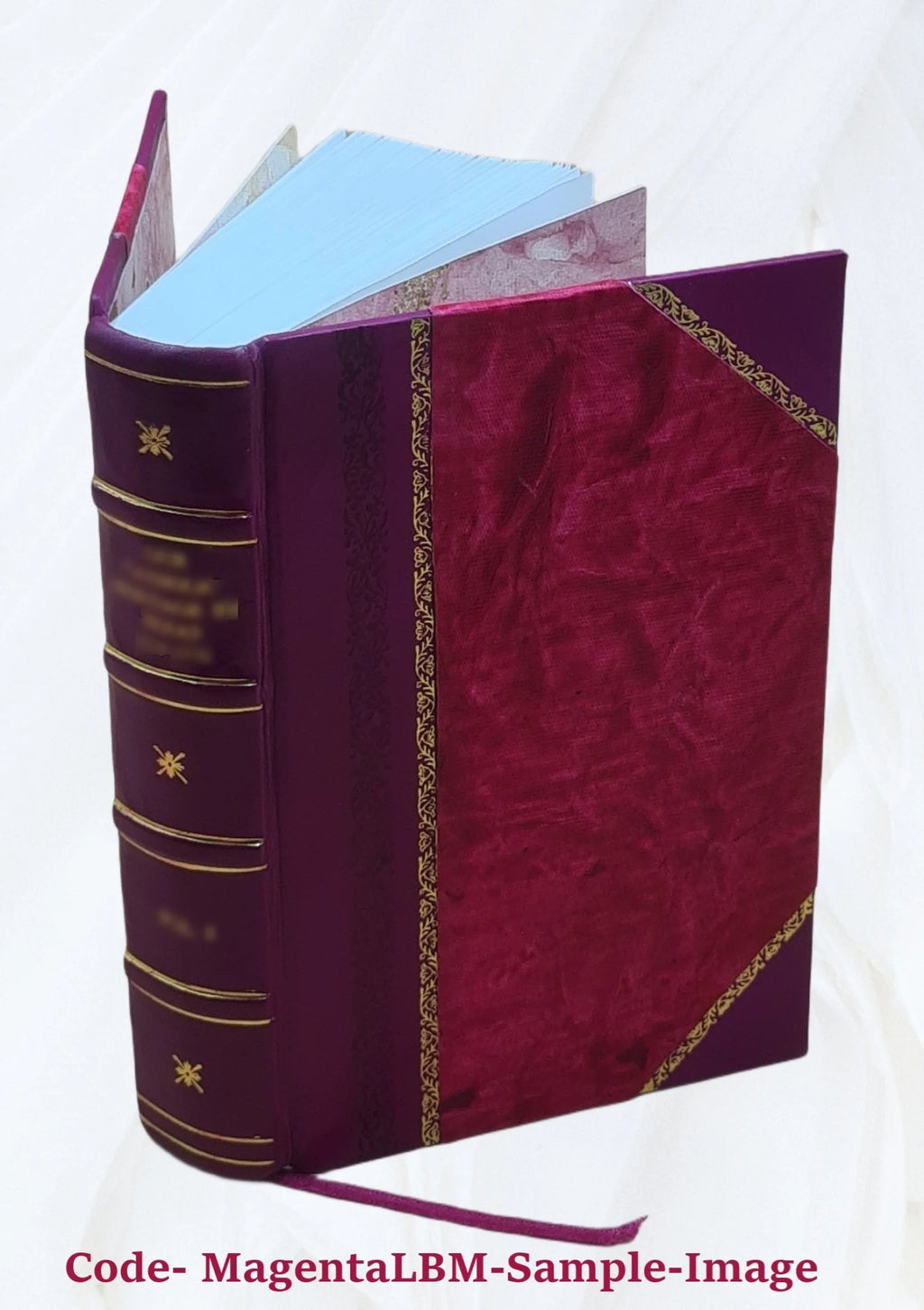Hamburger Garten-und Blumenzeitung Leather Bound R27758