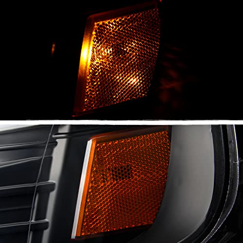 Black LED Headlights E892