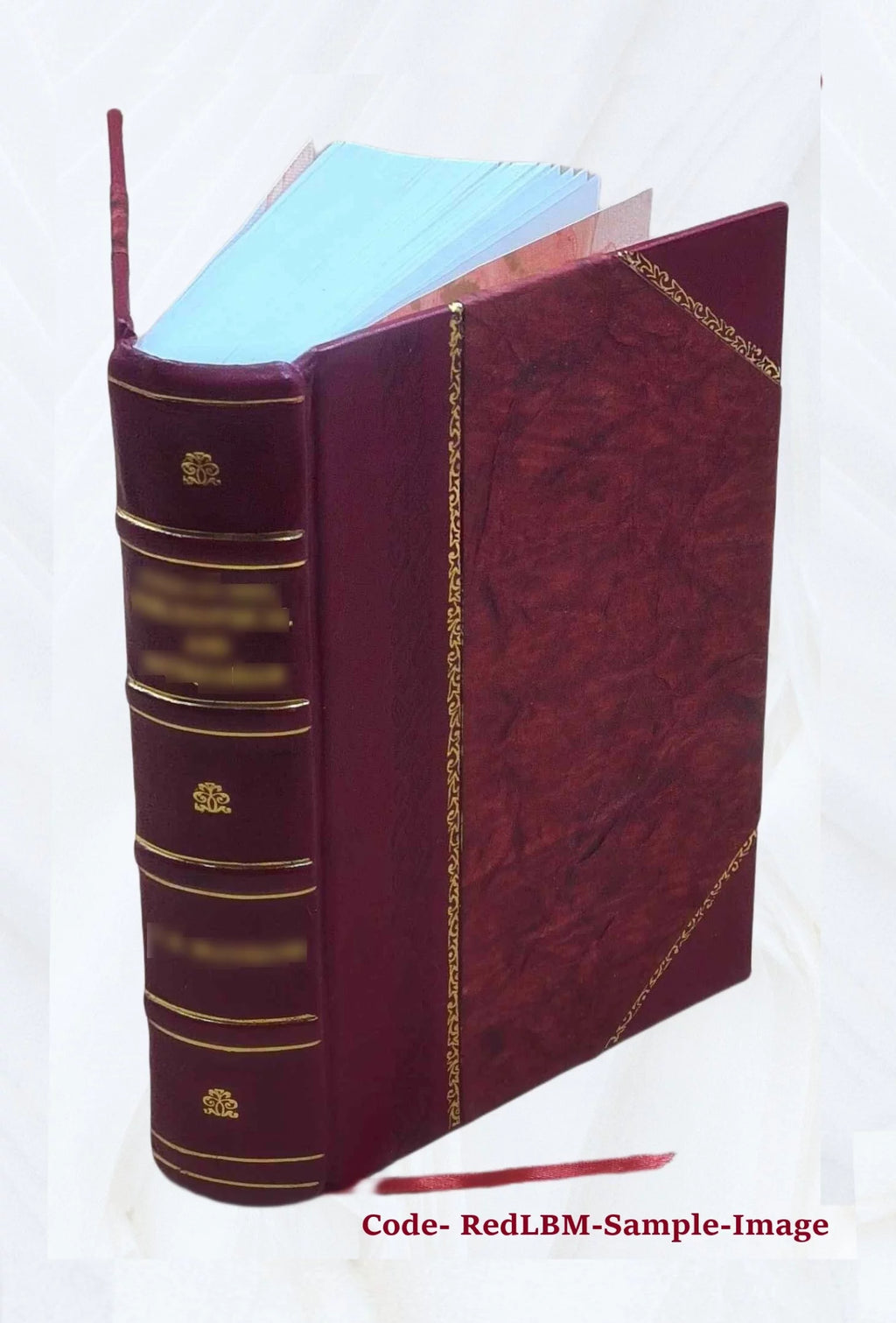 Hamburger Garten-und Blumenzeitung Leather Bound R27758