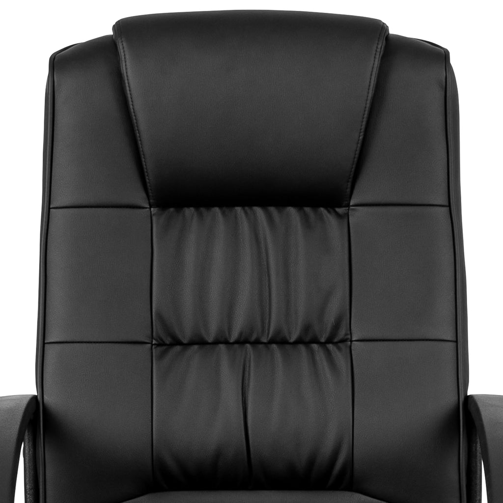 Black High Back Task Office Chair with Arms Y525