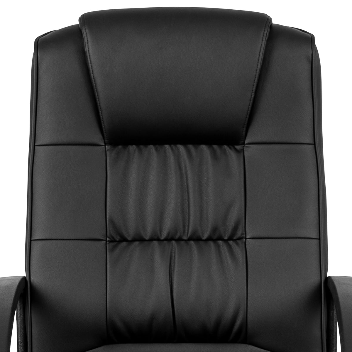 Black High Back Task Office Chair with Arms Y525