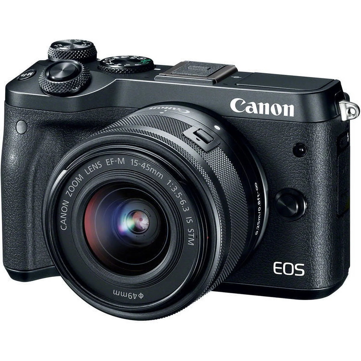 Mirrorless Digital Camera 24.2 MP APS-C 1080p Black Y655
