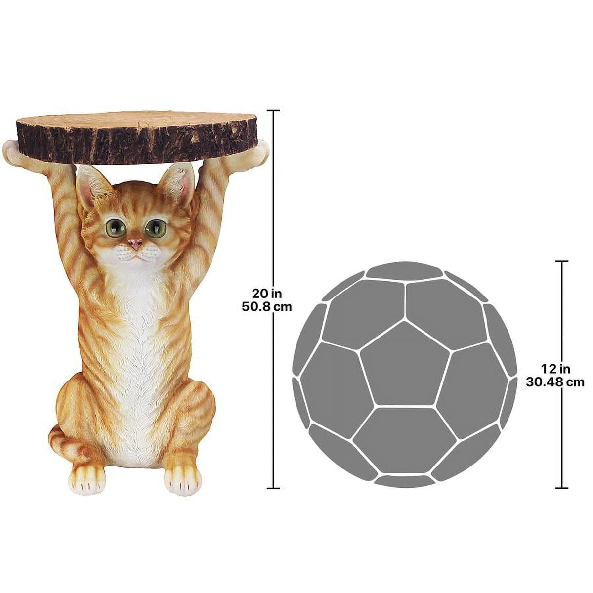 Sculptural Cat Side Table D667847