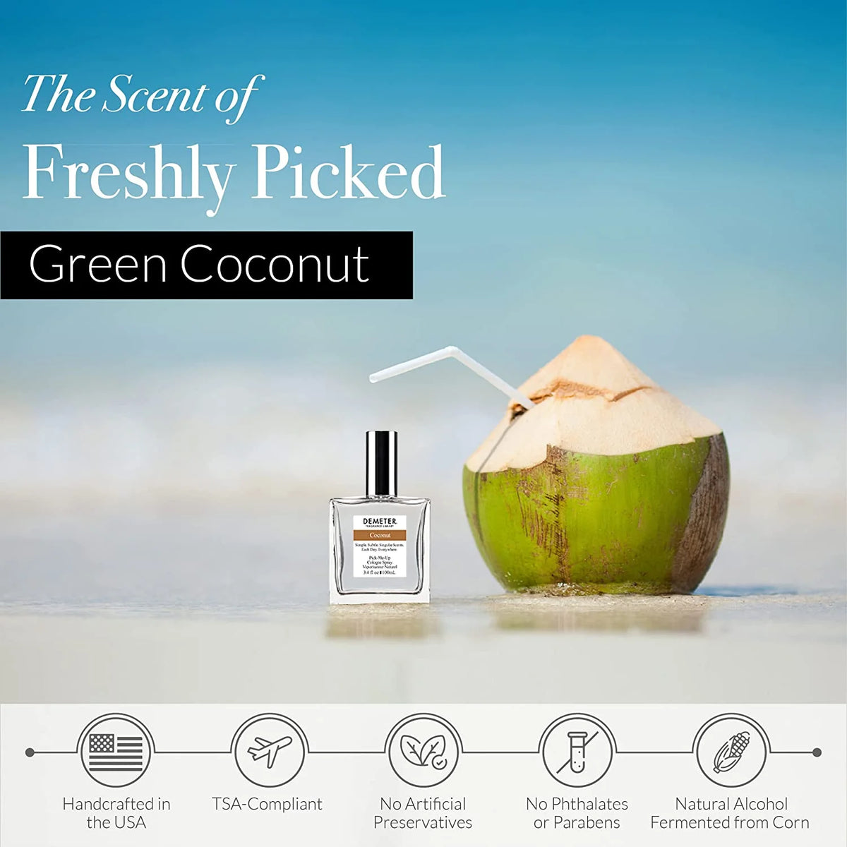 Coconut Cologne Spray 3.4 oz X3013