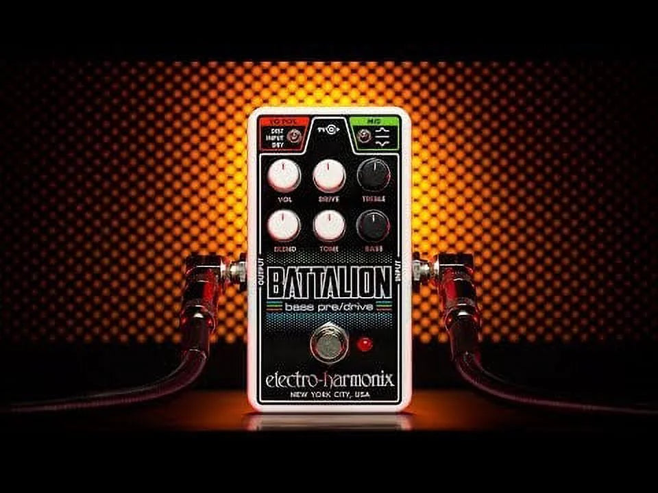 Bass Preamp/Overdrive Effects Pedal T547757