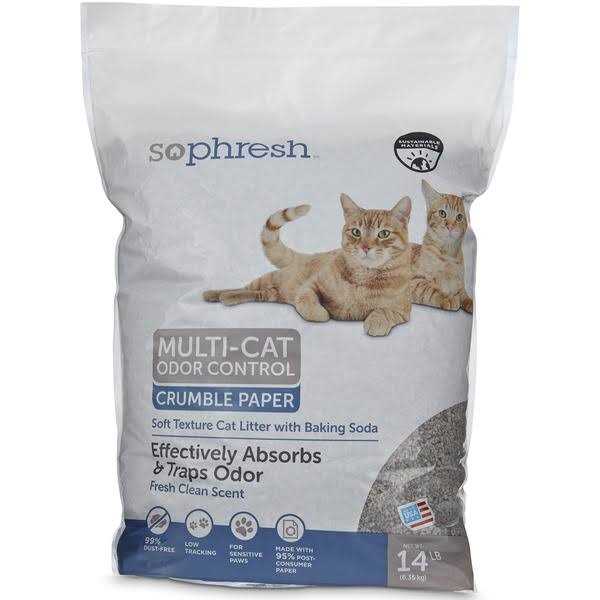 Multi-Cat Odor Control Paper Litter V7134