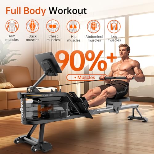 Water Rowing Machine with 330LB Weight Capacity H3851