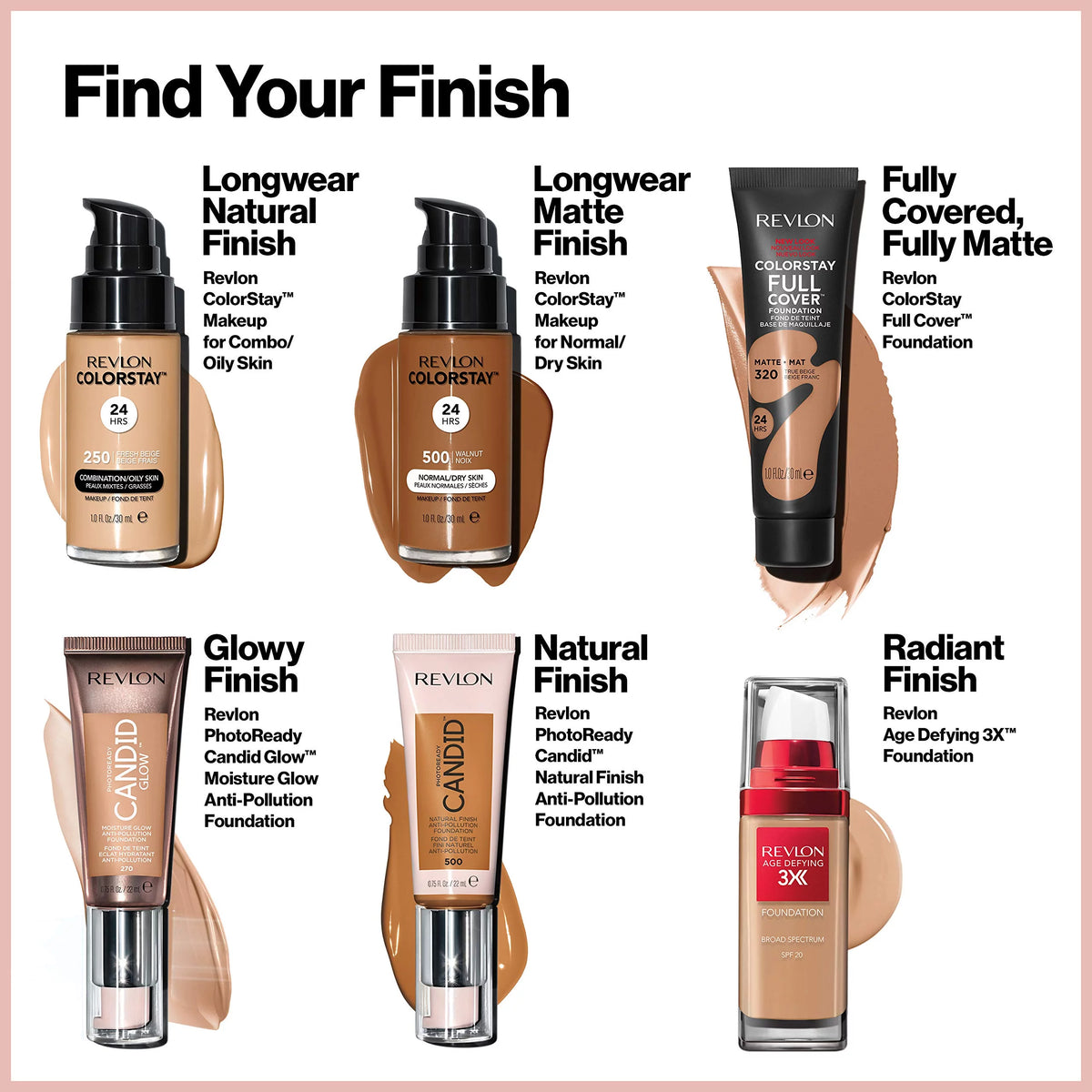 Full Cover Matte Foundation 210 Sand Beige 1.0 Fl Oz Pack of 3 A704650