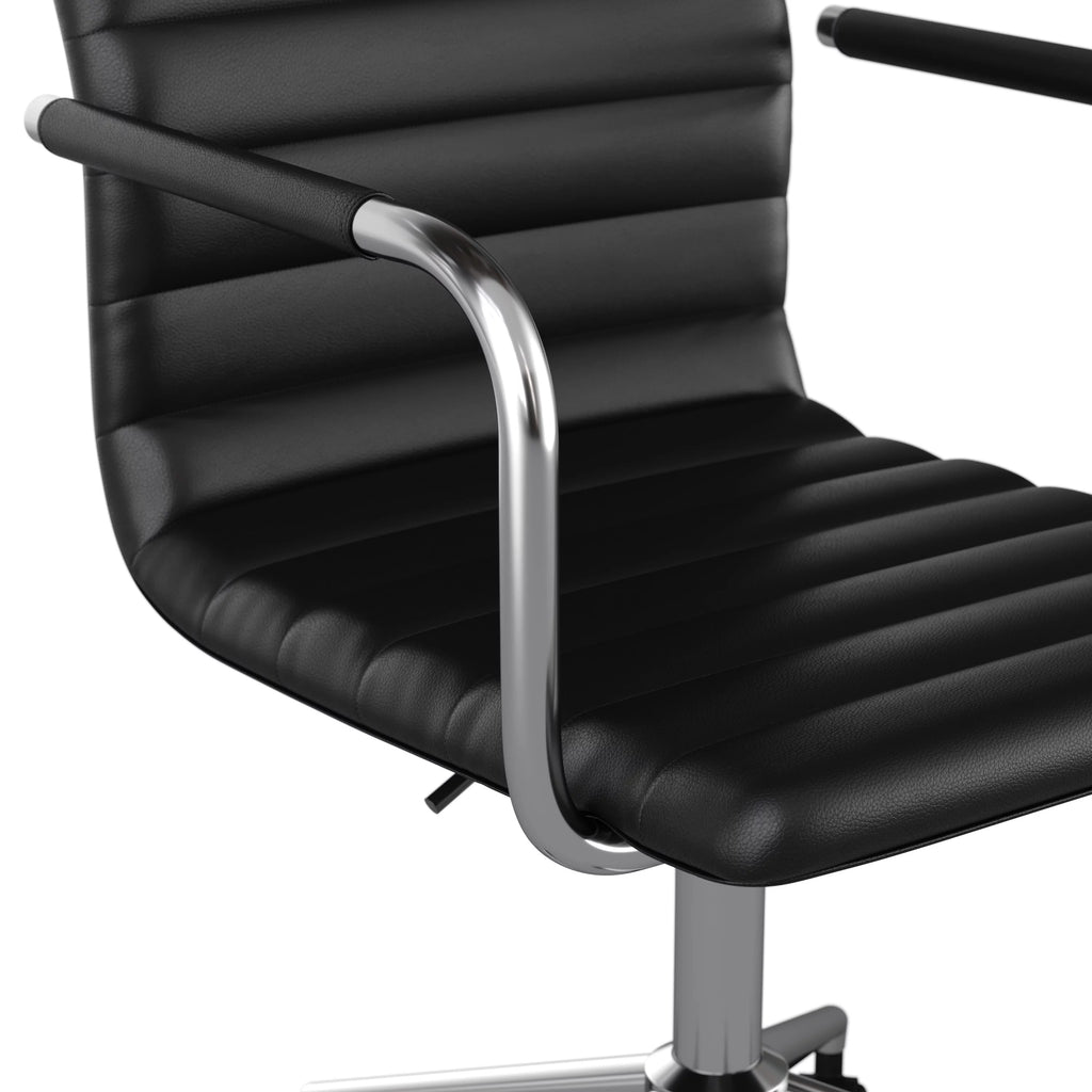 Black Upholstered Office Chair W223705