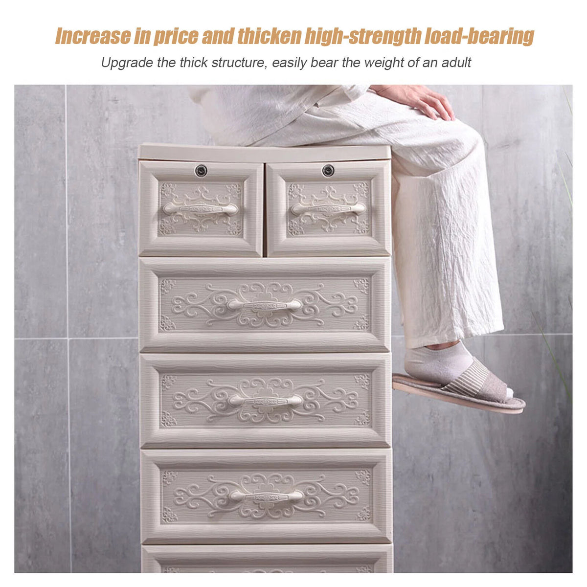 5 Layers 6 Drawer Storage Cabinet F959