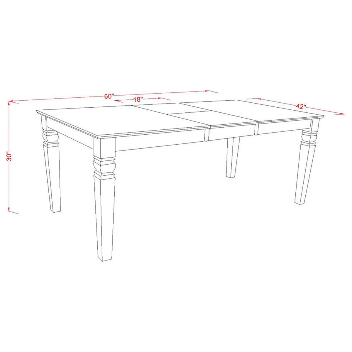 Black 5 Piece Rectangular Kitchen Table Set R89756