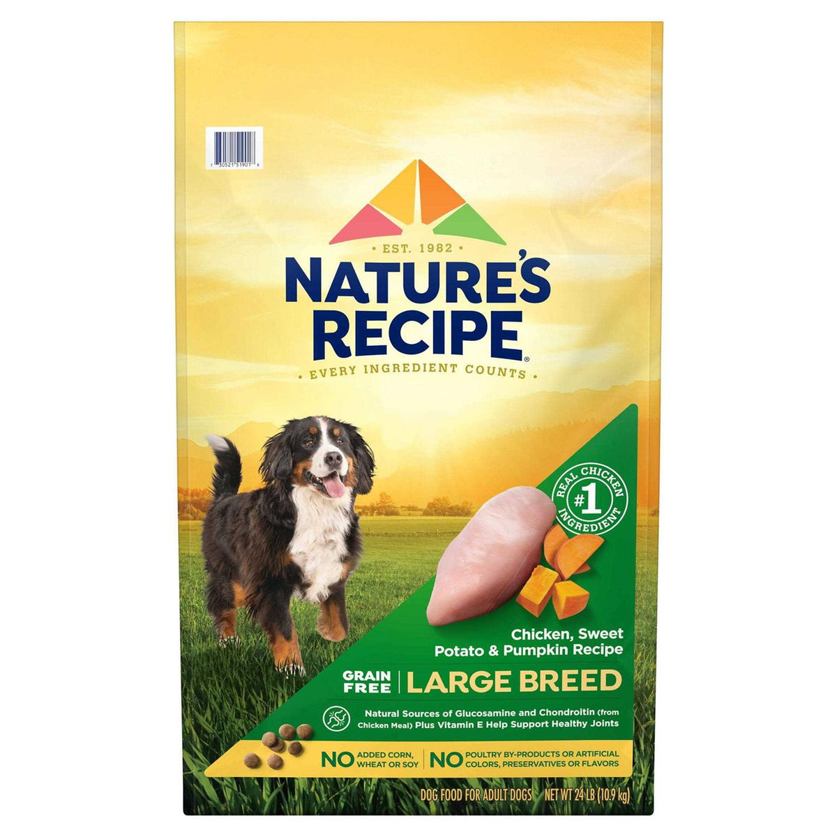 Grain-Free Chicken Sweet Potato & Pumpkin Dry Dog Food H88277