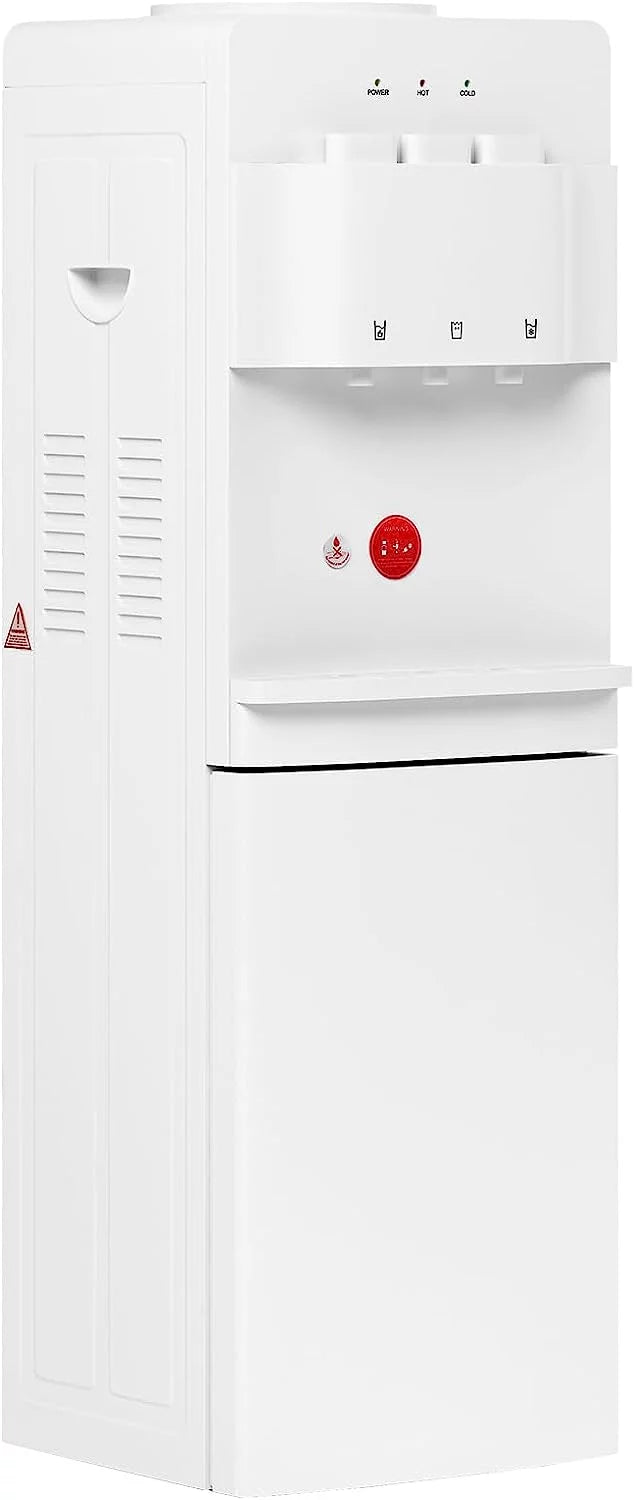 Top Loading Hot & Cold Water Cooler Dispenser White S73843