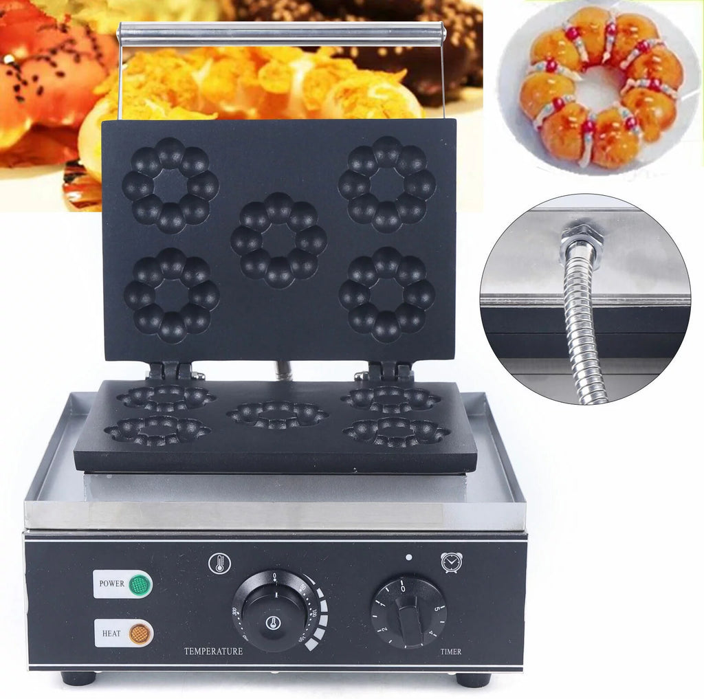 Commercial Electric Mini Donut Making Machine 1500W A62051