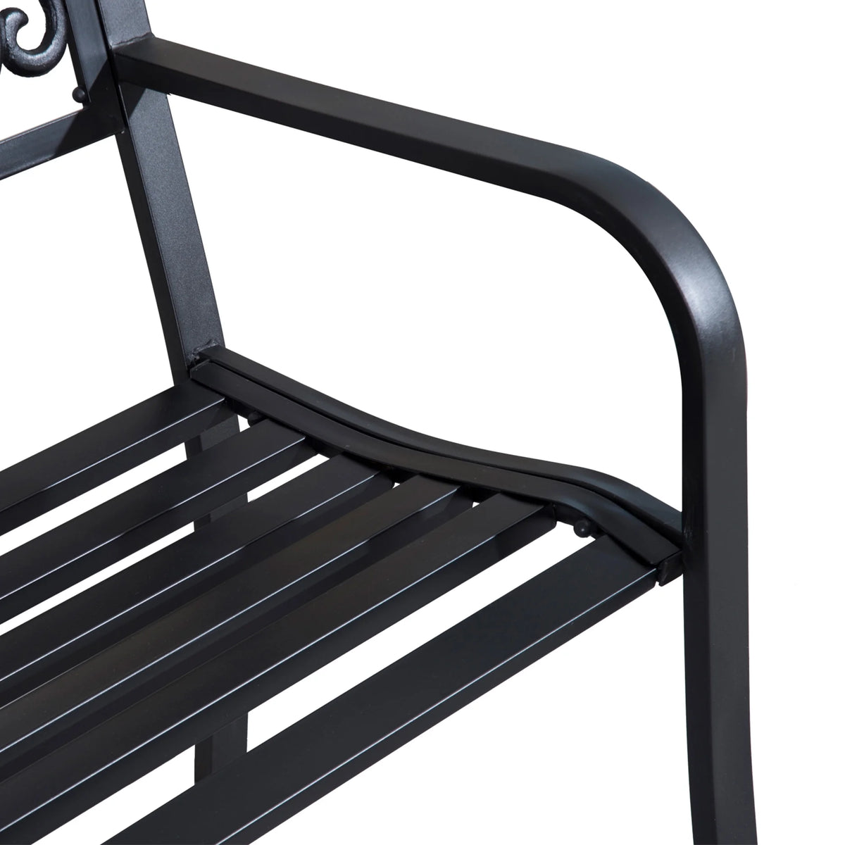 50" Steel 2 Seat Garden Bench B6663