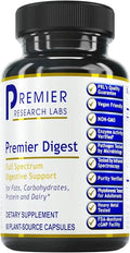 Active Digestive Enzymes with Probiotic and Prebiotics, 60 Plant-Sourced Capsules B147992