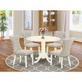 5 Piece Wood Dining Table Set H160