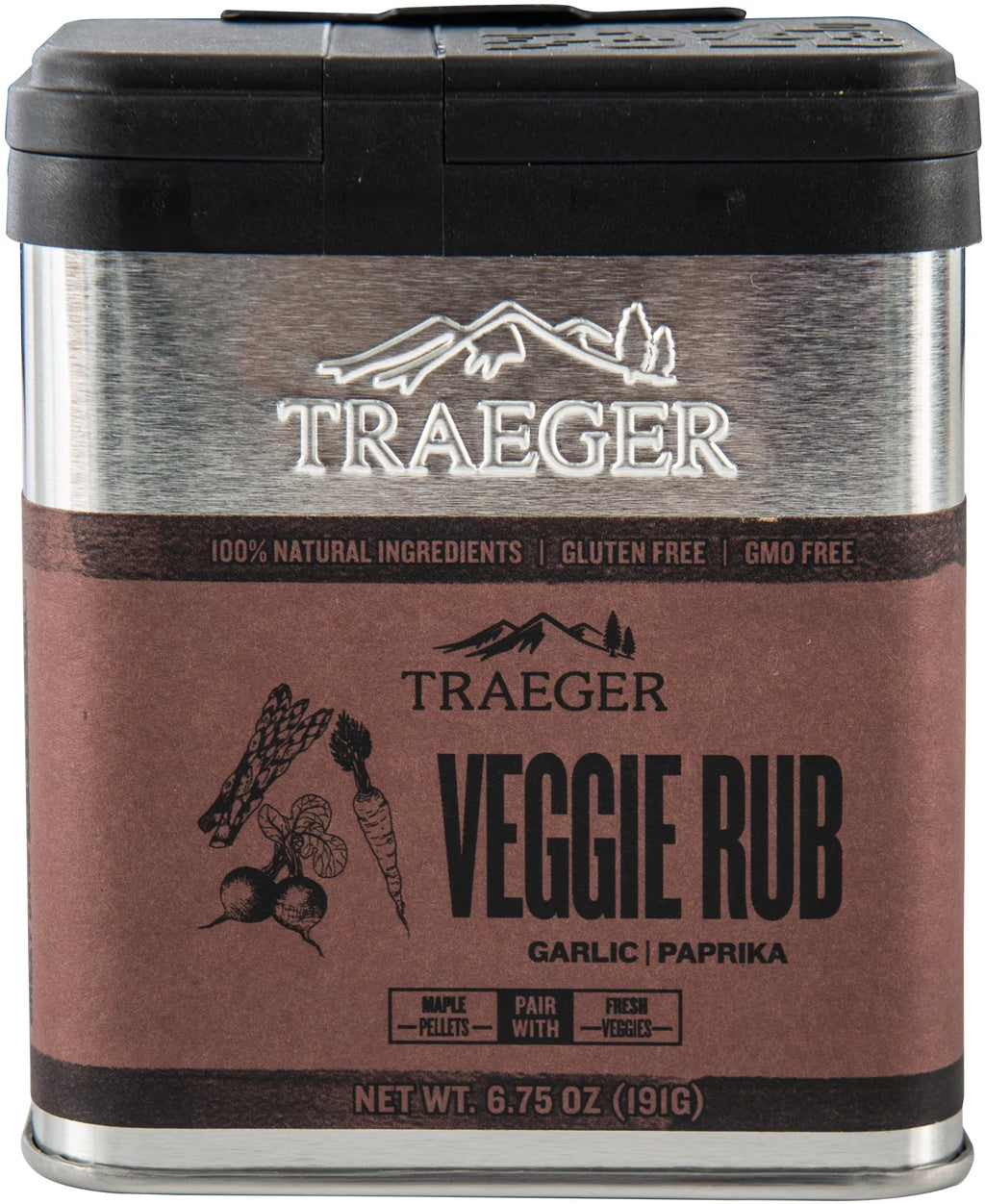 Veggie Rub with Garlic and Paprika V8034