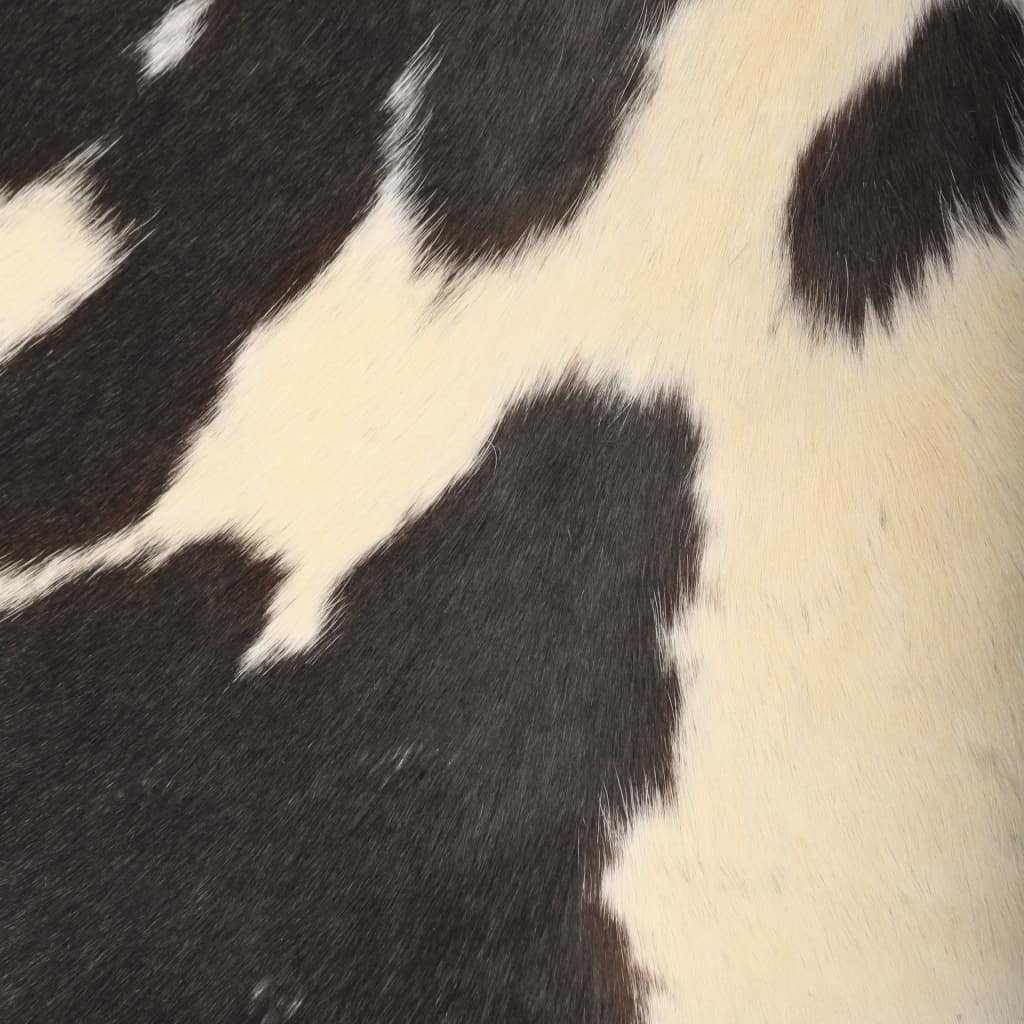 Black and White Goat Leather Butterfly Chair E13605