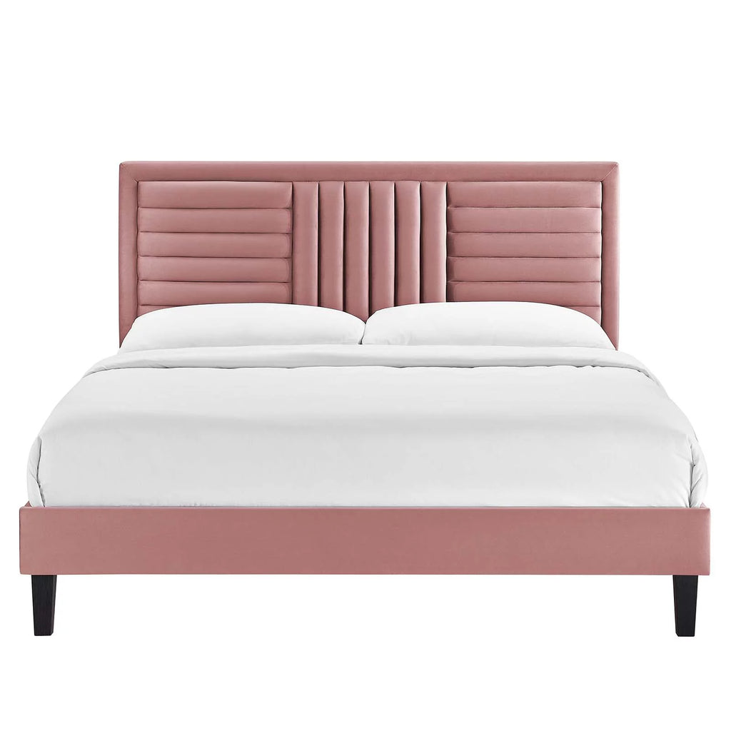 King Platform Bed P961