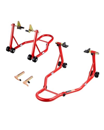 850lbs Motorcycle Stand Lift Front Rear Combo P17596