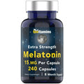 Melatonin 15 MG Capsules 240 Capsules J7927