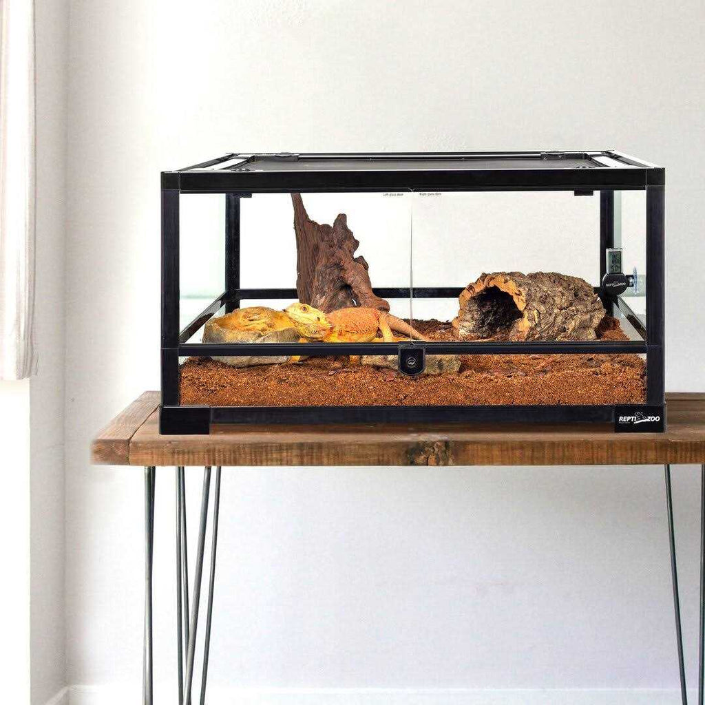24 x 18 x 12.6 in. Reptile Glass Terrarium with Double Hinge Door W6603