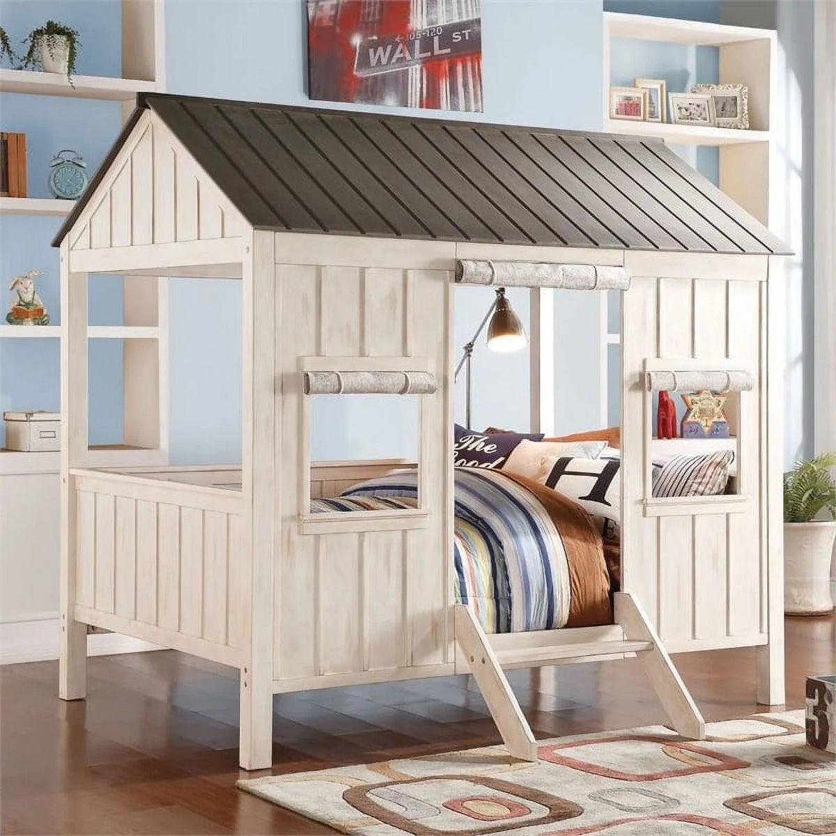 Full Wood Bed T32474