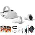 128GB VR Headset Bundle with Batteries and Cleaning Kit G650
