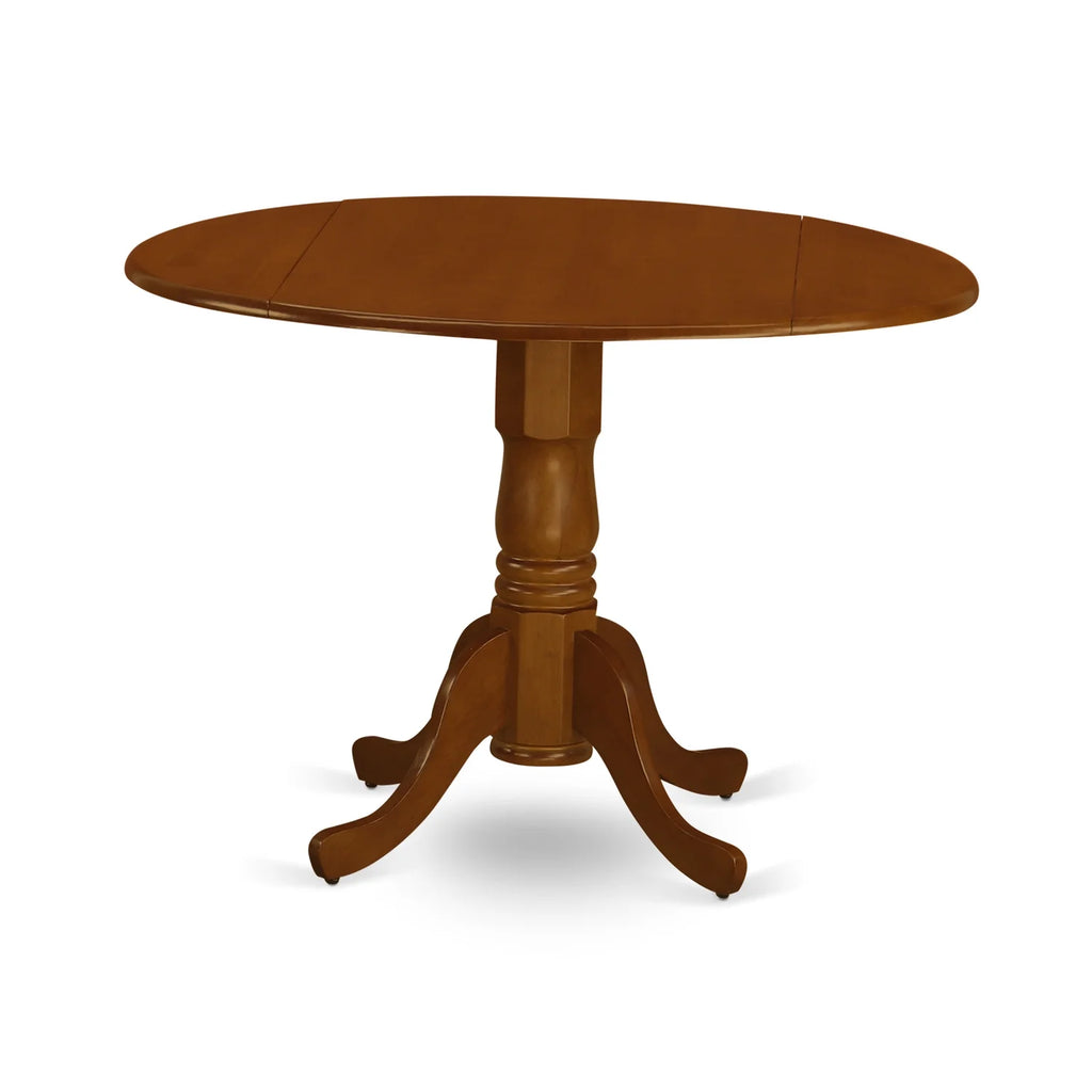 Black Cherry 3 Piece Round Dining Table Set J2820