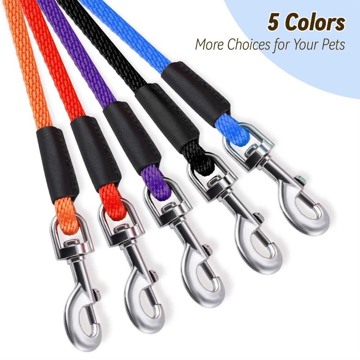 Long Lead Dog Leash 10ft 15ft 30ft 50ft R223538