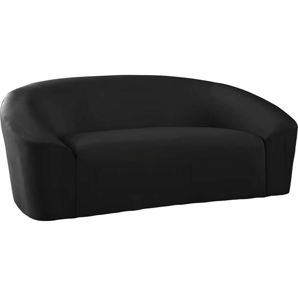 Black Velvet Loveseat P156023