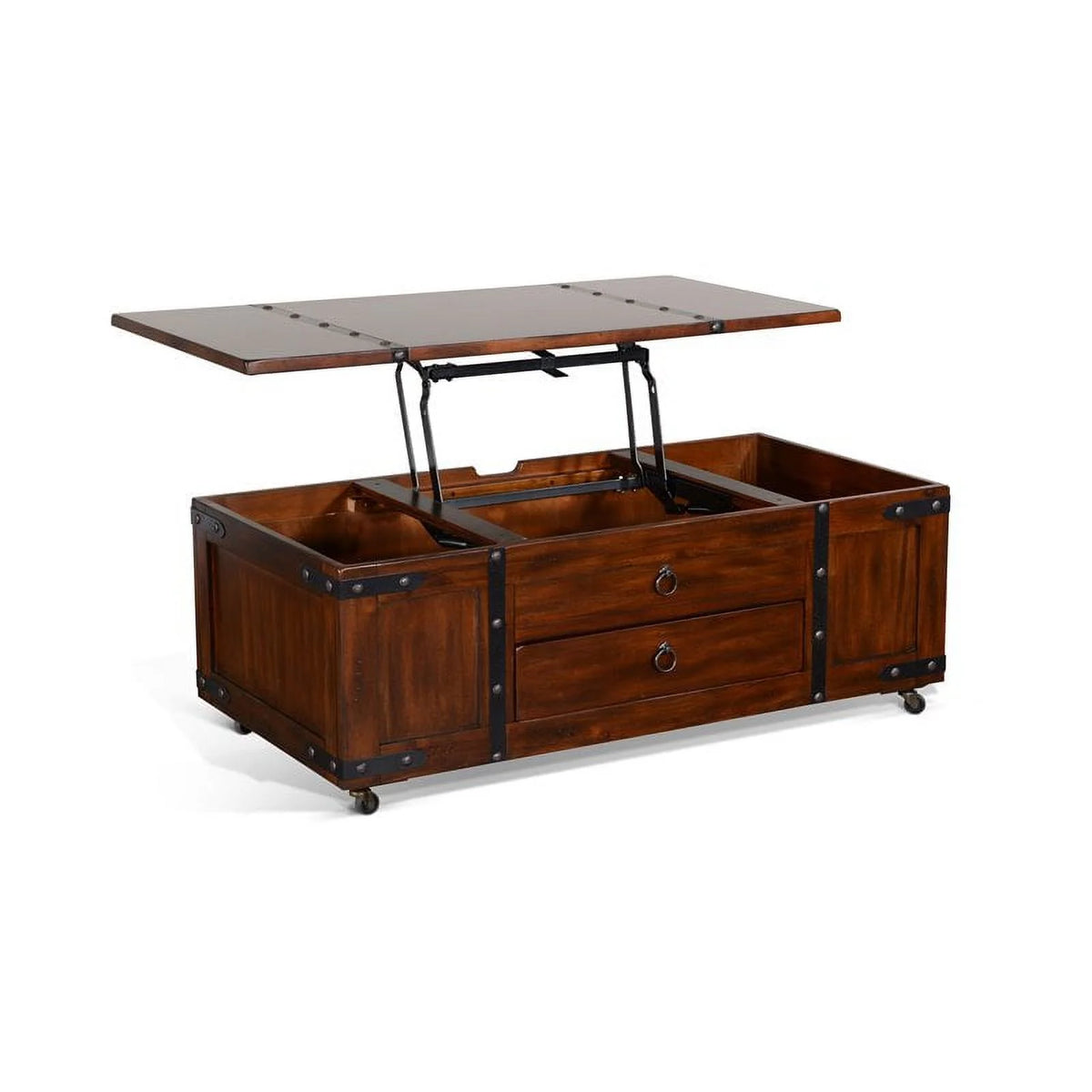 48" Traditional Wood Coffee Table X83624