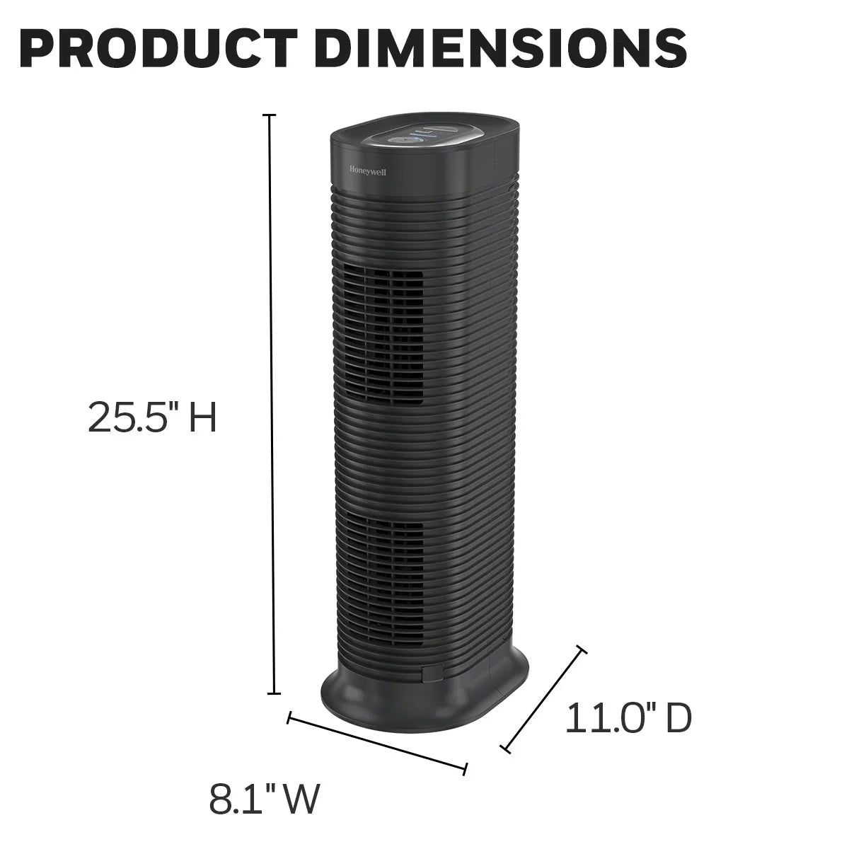 Air Purifier HEPA Filter 170 sq ft B152276