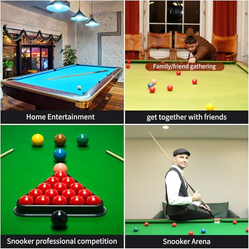 57-inch Ash Wood 18 oz Snooker Cue Stick with Extension J123