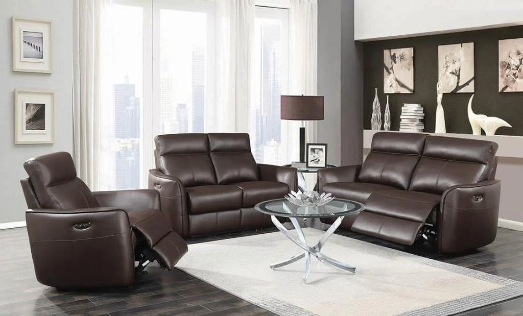 Dark Brown Loveseat R257