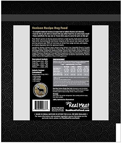 Air-Dried Venison Dog Food 2lb H99424