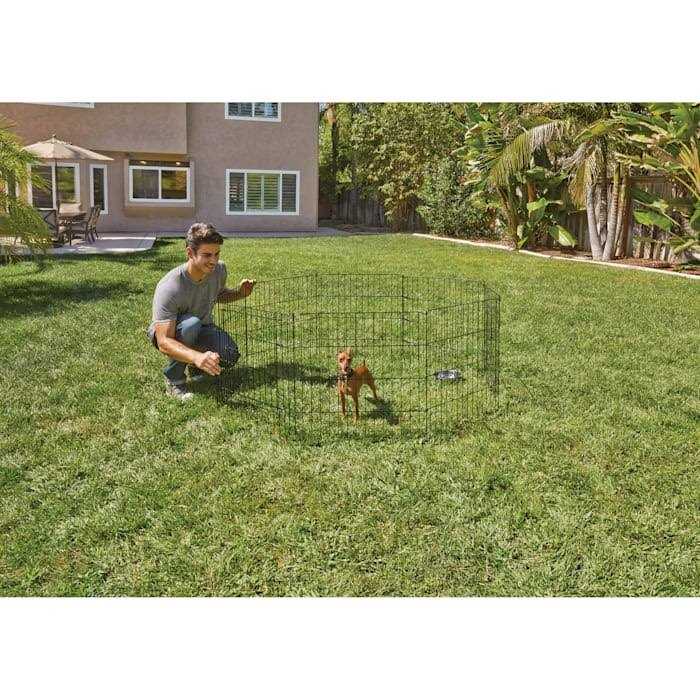 Adjustable Black Exercise Pen J93904