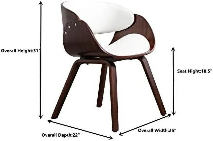 Mid-Century Modern Butterfly Accent Chair L7758