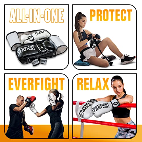 Boxing Gloves Set with Wraps & Carrying Bag, 10-16 oz I242488