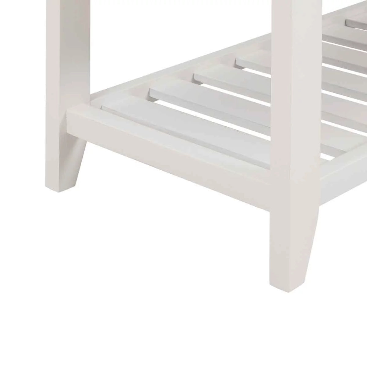 Wood Storage Bench with Cushion and 2 Drawers L323