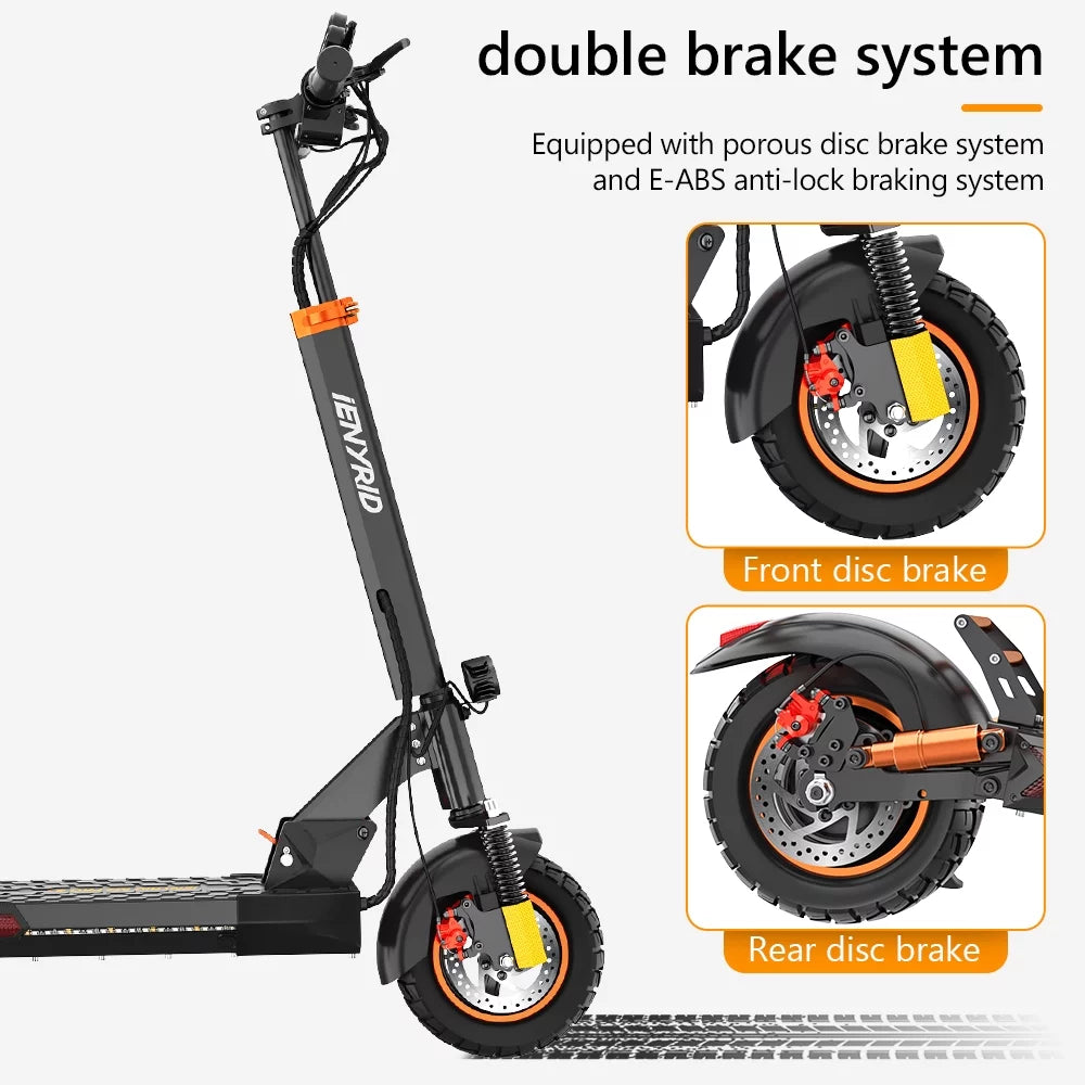 800W Foldable Electric Scooter 28 MPH 22 Miles 10 inch Tires C251