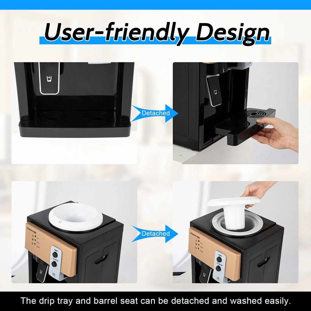 Black Electric Hot Cold Water Dispenser Y2193
