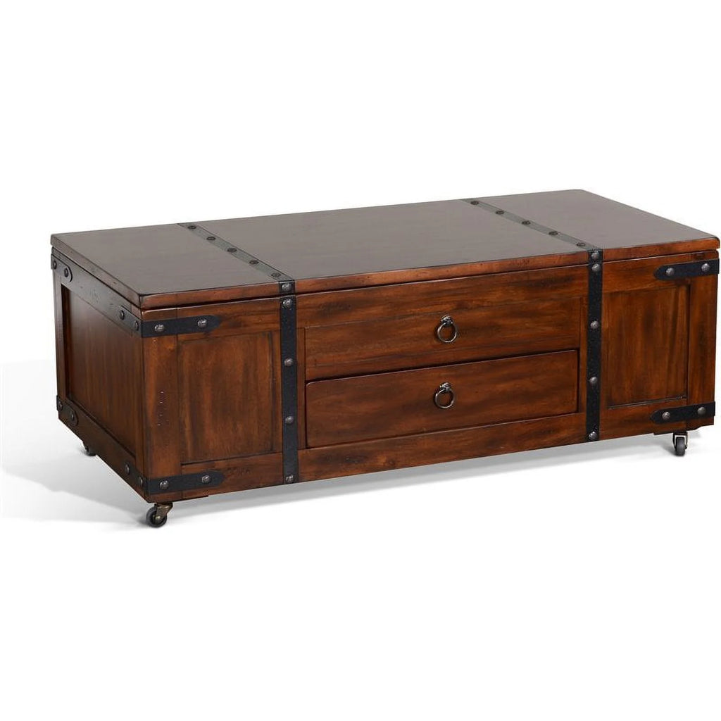 48" Traditional Wood Coffee Table X83624