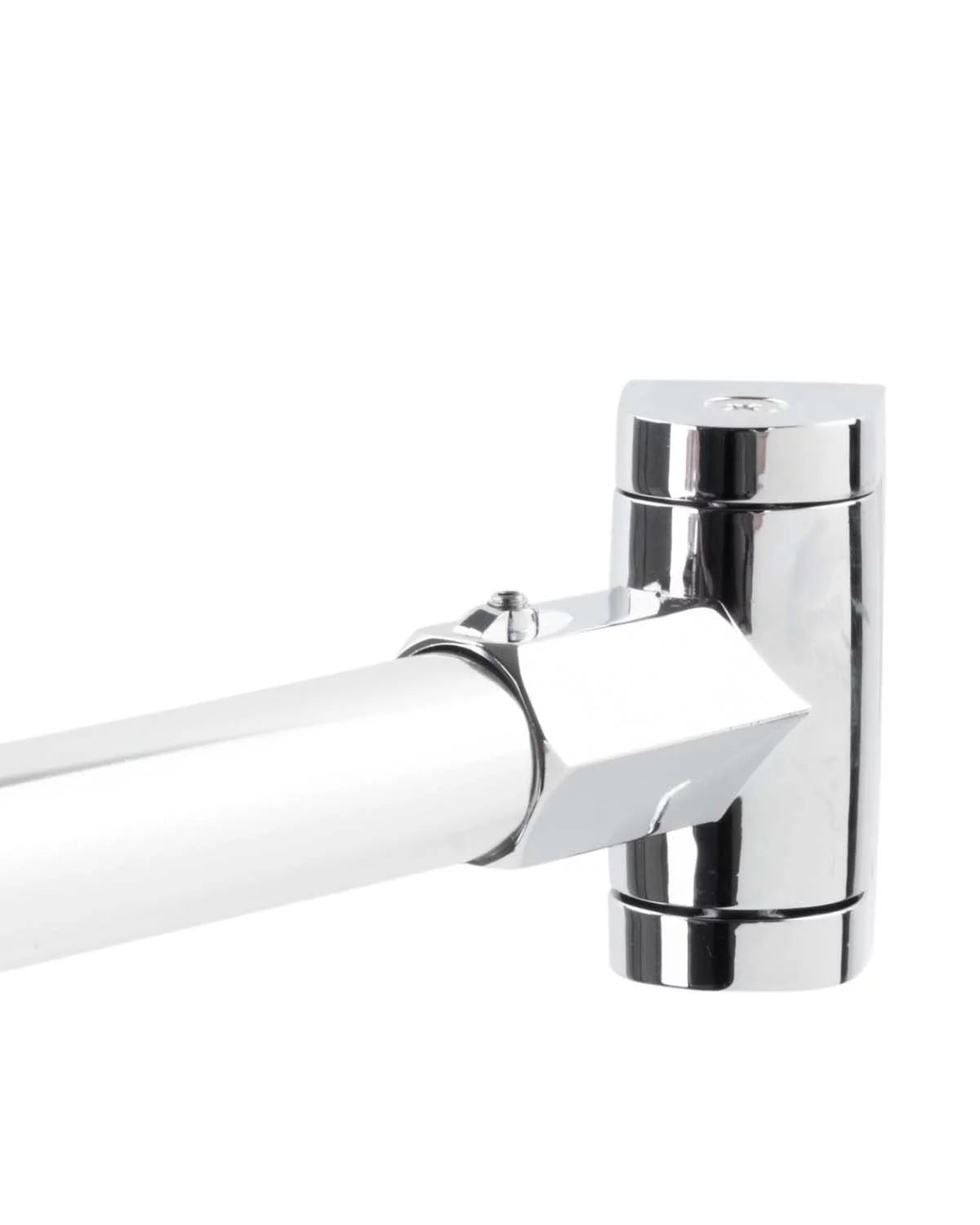 Adjustable Curved Aluminum Shower Curtain Rod T592529